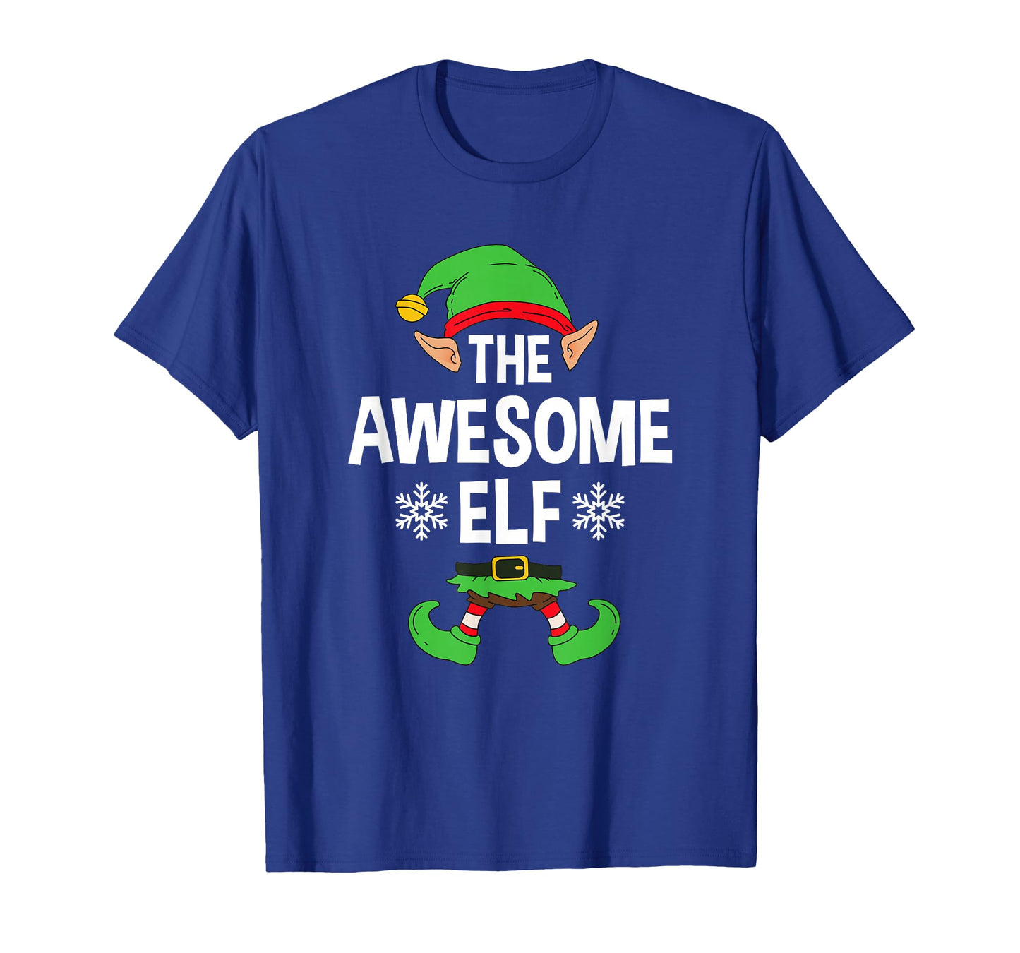 The Awesome Elf Party Family Group Matching X-Mas Saying T-Shirt