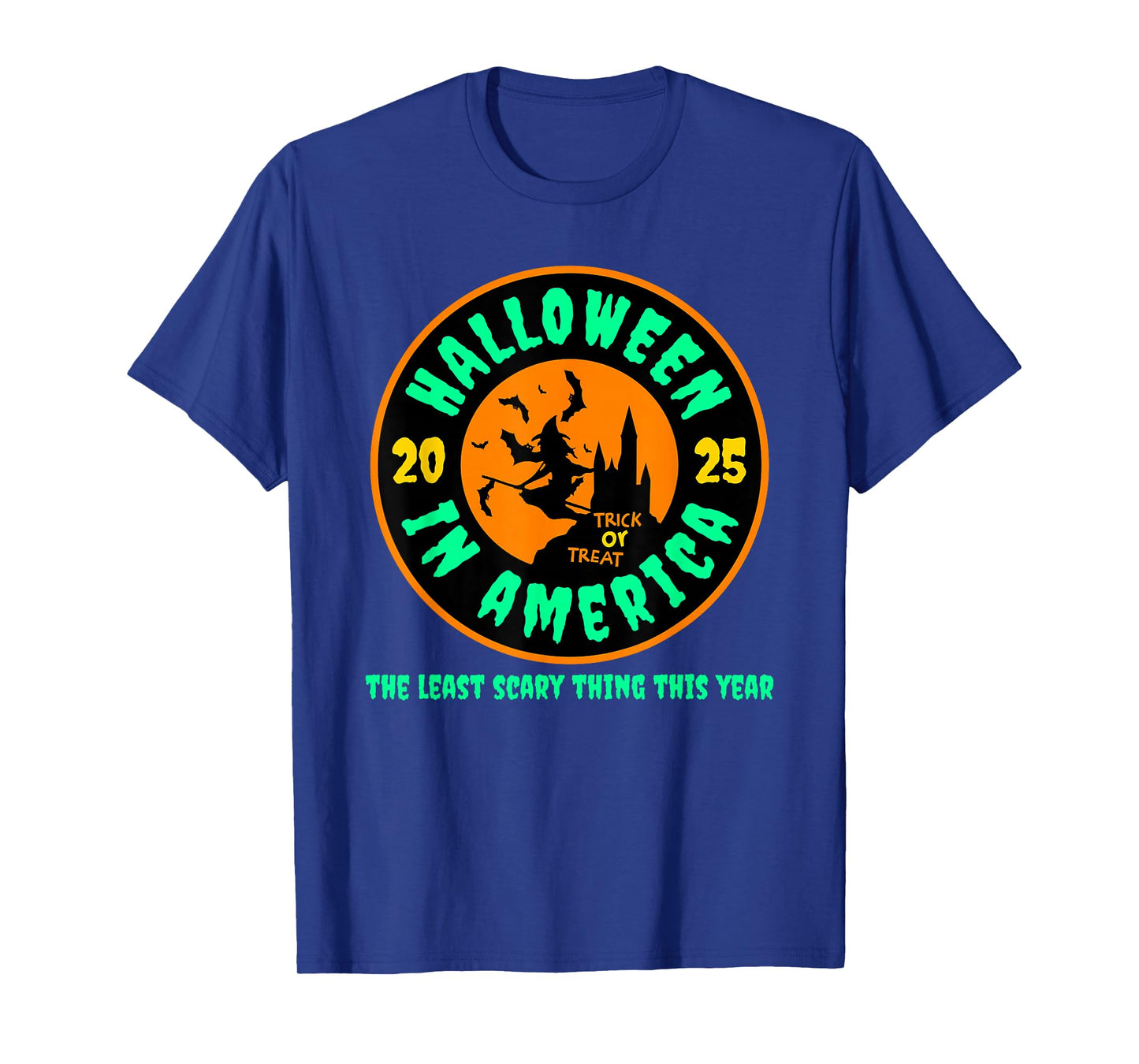 Halloween in America 2025 Funny Witch T-Shirt