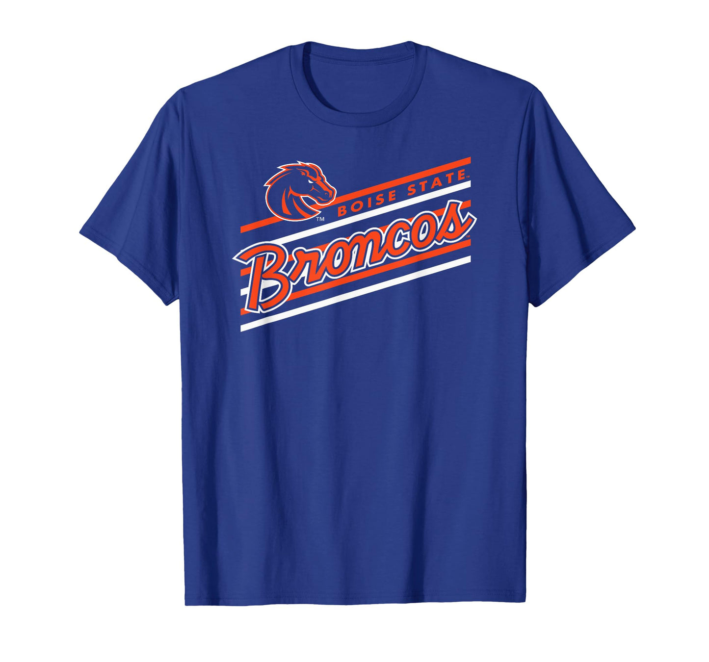 Boise State Broncos Retro Performer Royal Blue T-Shirt