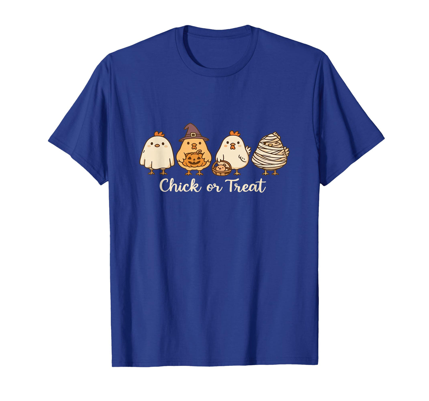 Chick or Treat Halloween Chicken Ghost Spooky Chicken Lover T-Shirt
