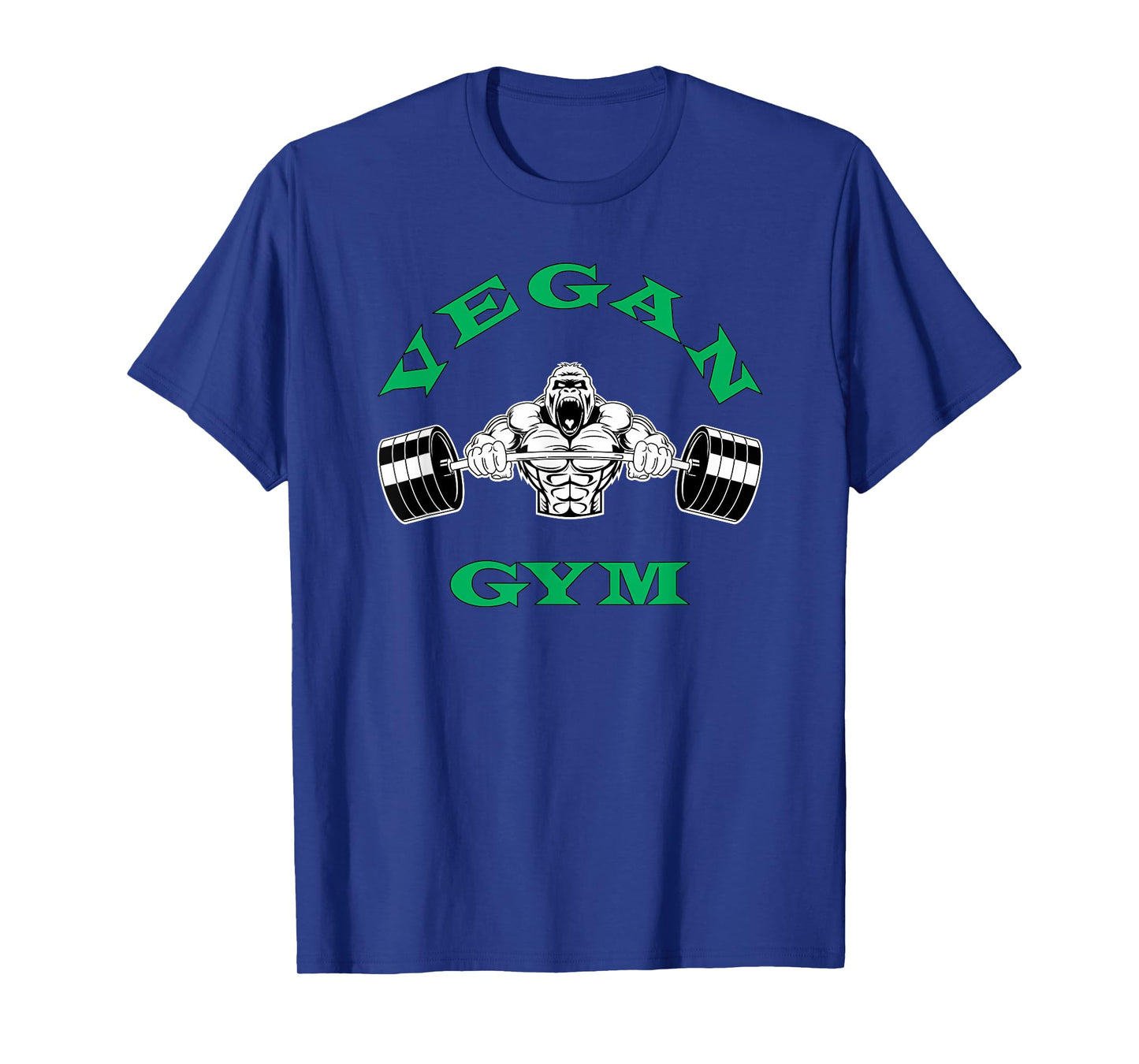 Vegan Shirt - Strong Gorilla Vegetarian Plant Based Gym Tee T-Shirt