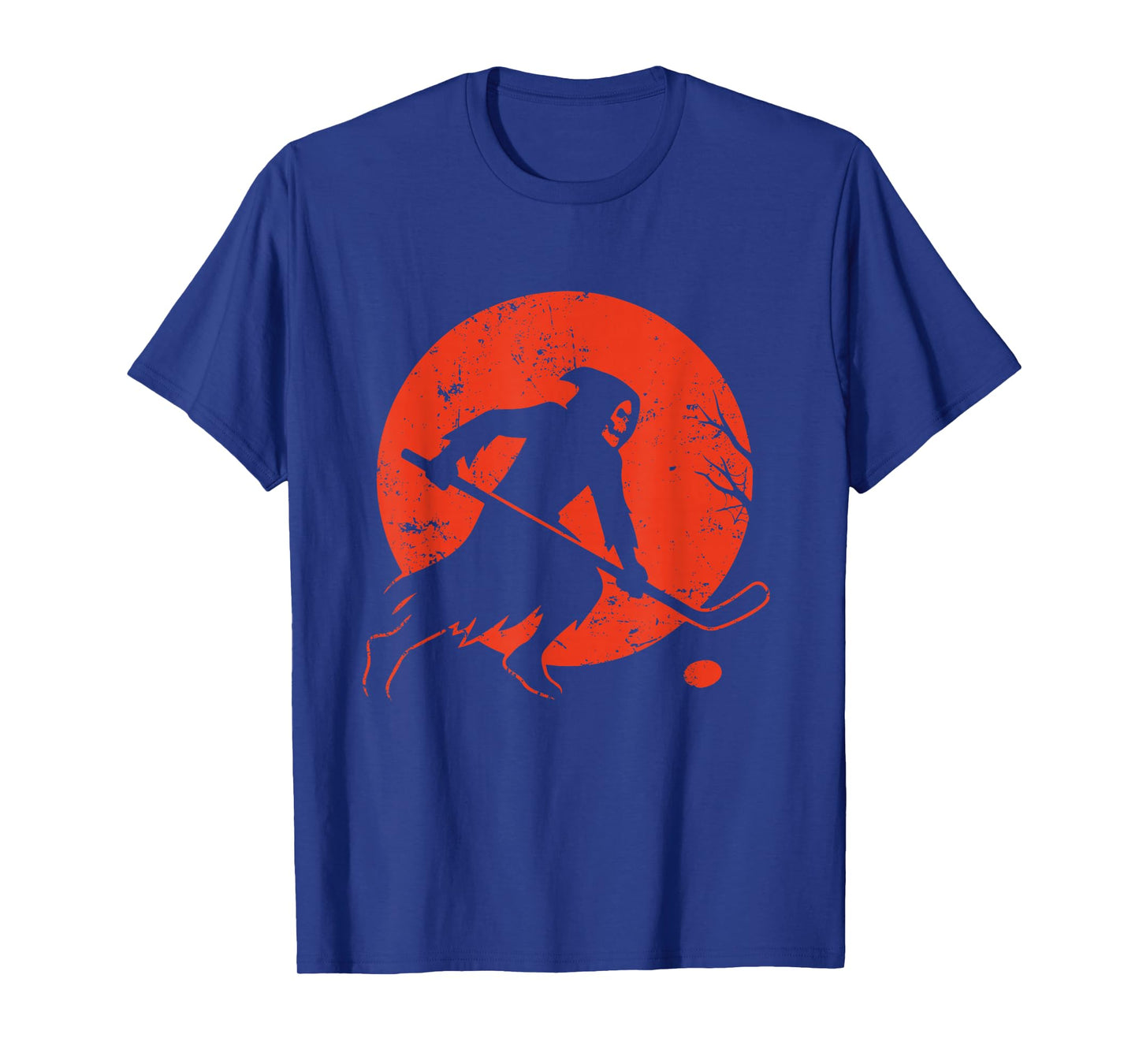 Reaper Hockey Under Moon T-Shirt
