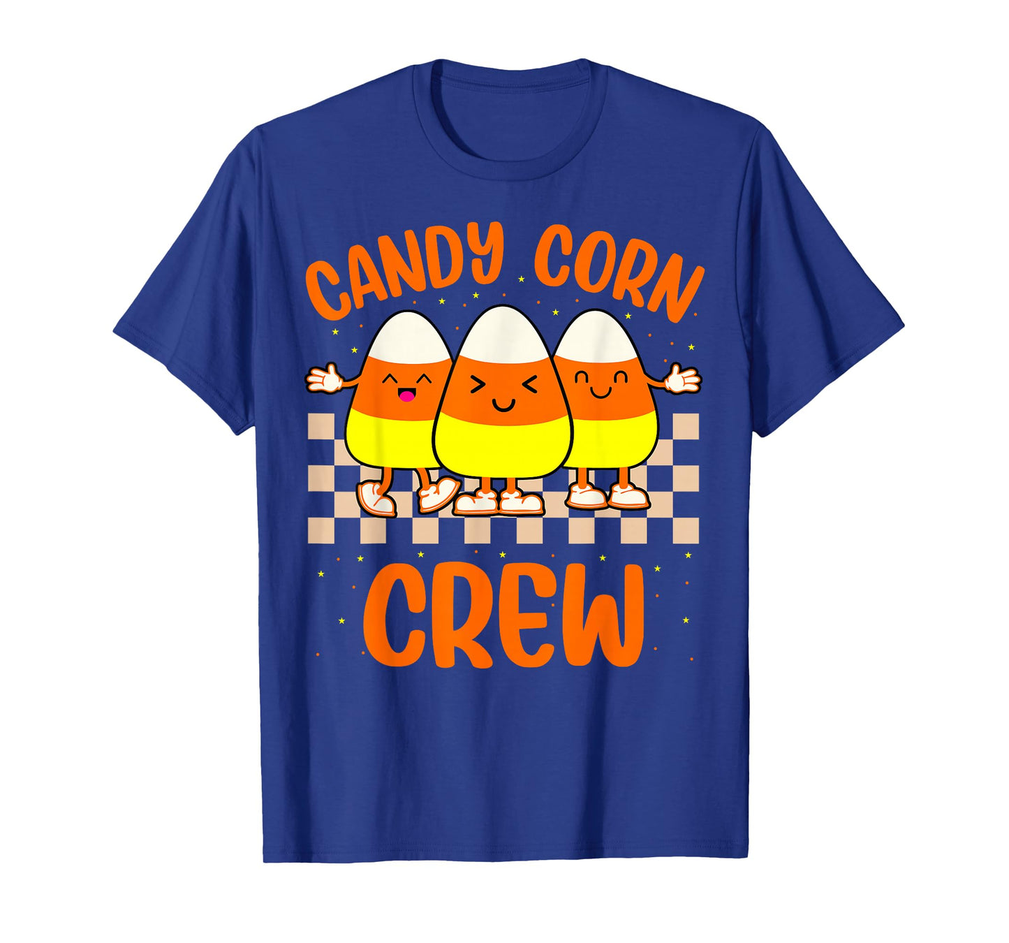 Candy Corn Crew Halloween Costume Family Friends Matching T-Shirt
