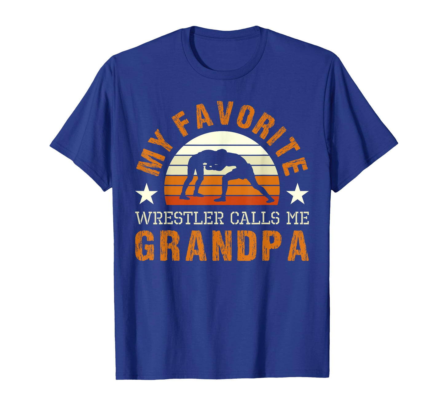 My Favorite Wrestler Calls Me Grandpa Wrestling Coach T-Shirt