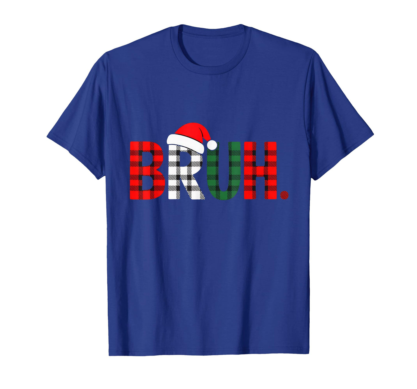 Bruh Funny Christmas Meme Xmas Teens Boys Kids Xmas Pajamas T-Shirt