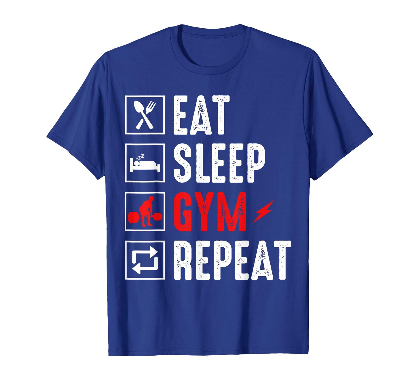 Funny Gym Workout Fitness Bodybuilding Sports Weightlifters T-Shirt