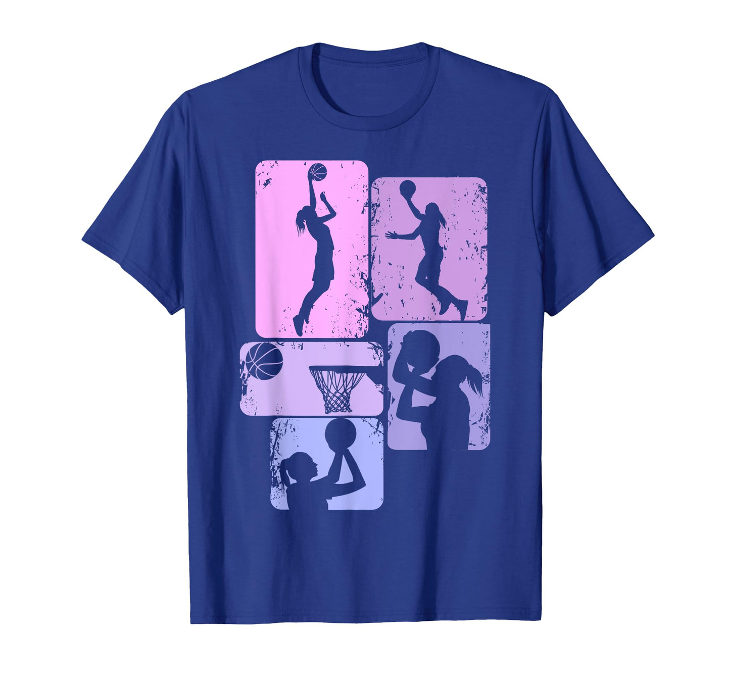 Basketball Girl Women Girls Kids T-Shirt