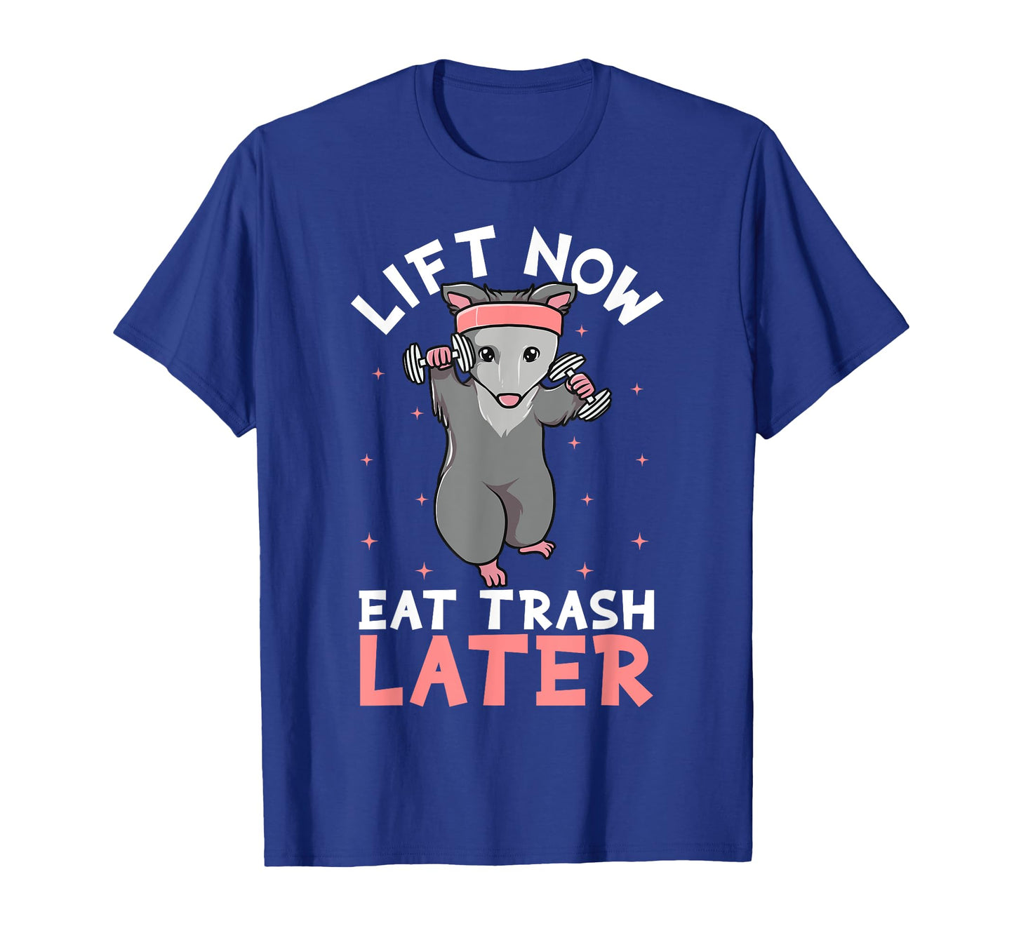 Lifting Opossum Tshirt Funny Workout Gift Bodybuilding T-Shirt