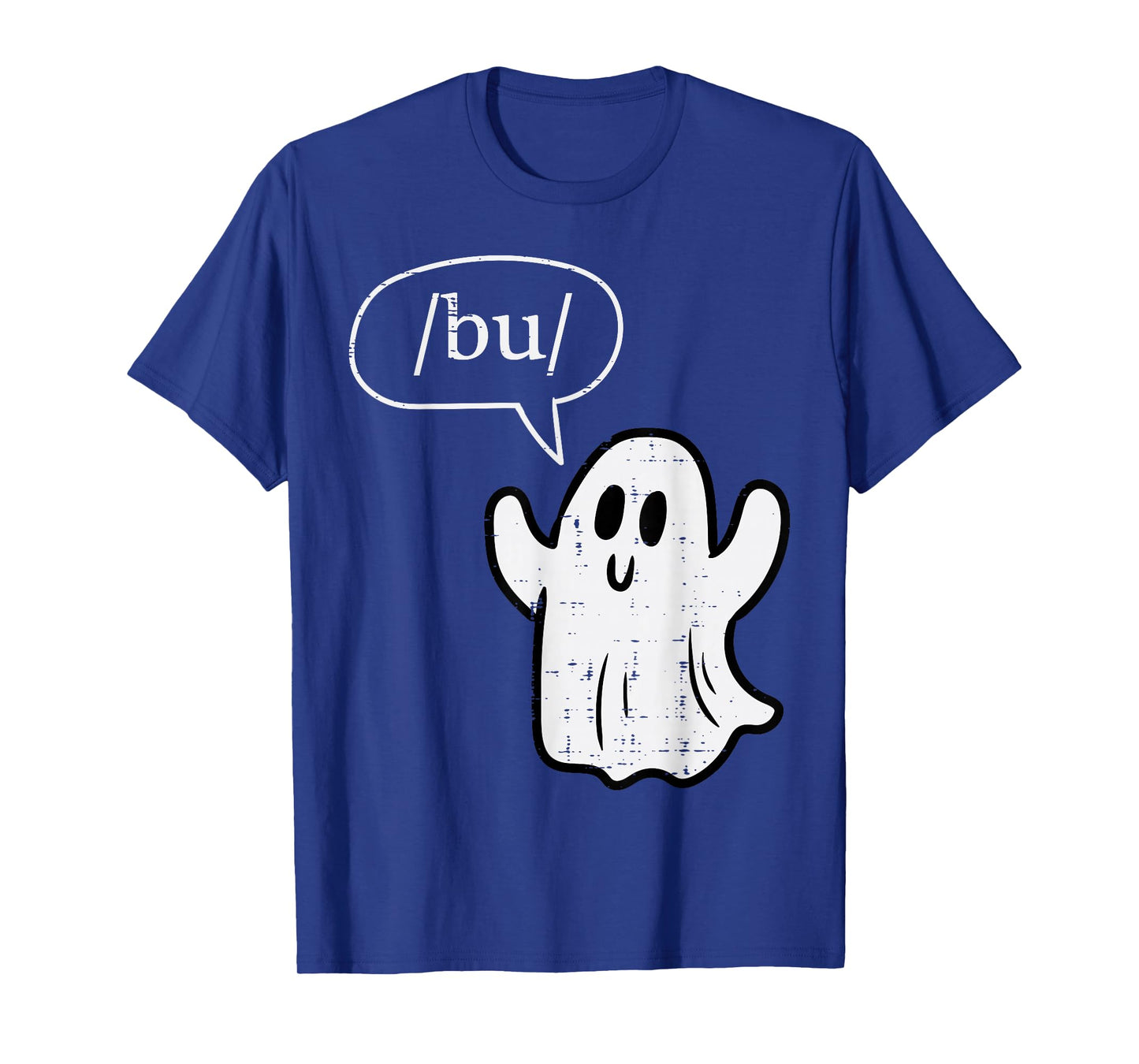 Halloween Speech Therapy Ghost Bu Boo SLP Costume Men Women T-Shirt