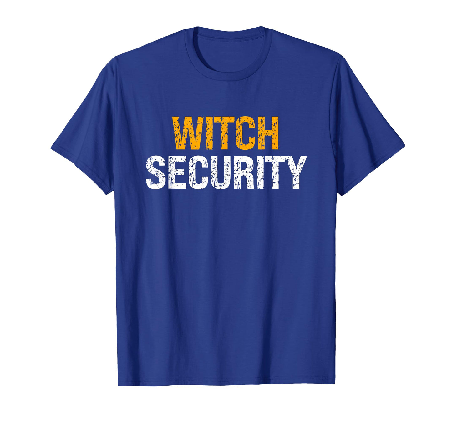 Witch Security Guard for Men and Halloween Fun T-Shirt