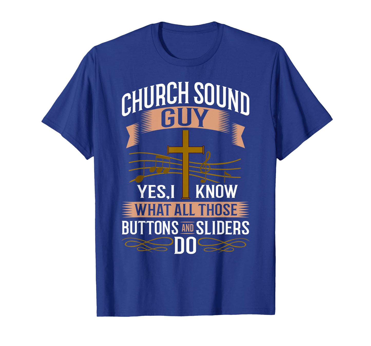Church Sound Engineer Audio System Music Christian T-Shirt