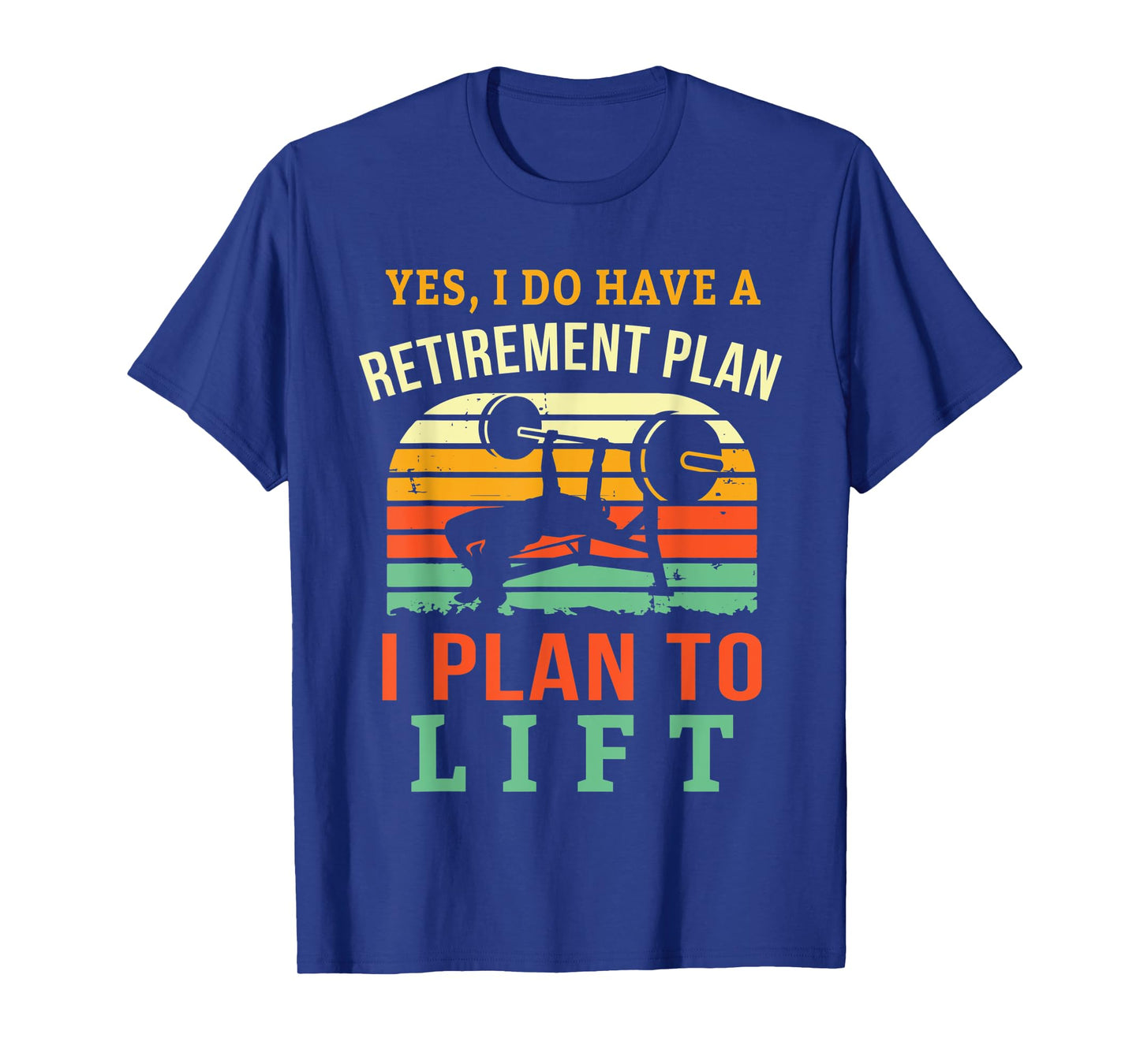 Funny Retirement Retiring Bodybuilder Retired Weight Lifting T-Shirt