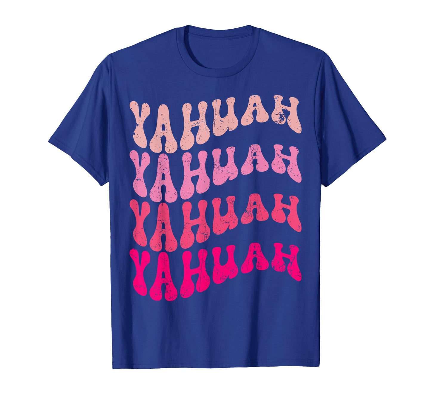 Yahuah Family Name I Love Yahuah Personalized Vintage T-Shirt