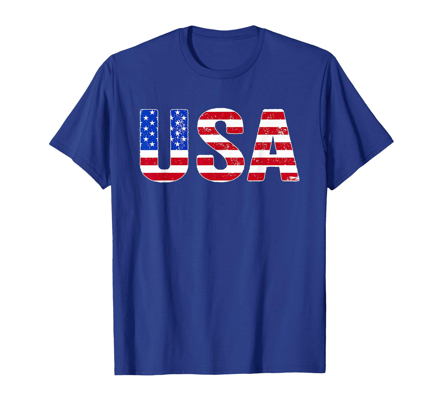 USA T Shirt Patriotic American Flag Men Women Kids July 4th T-Shirt