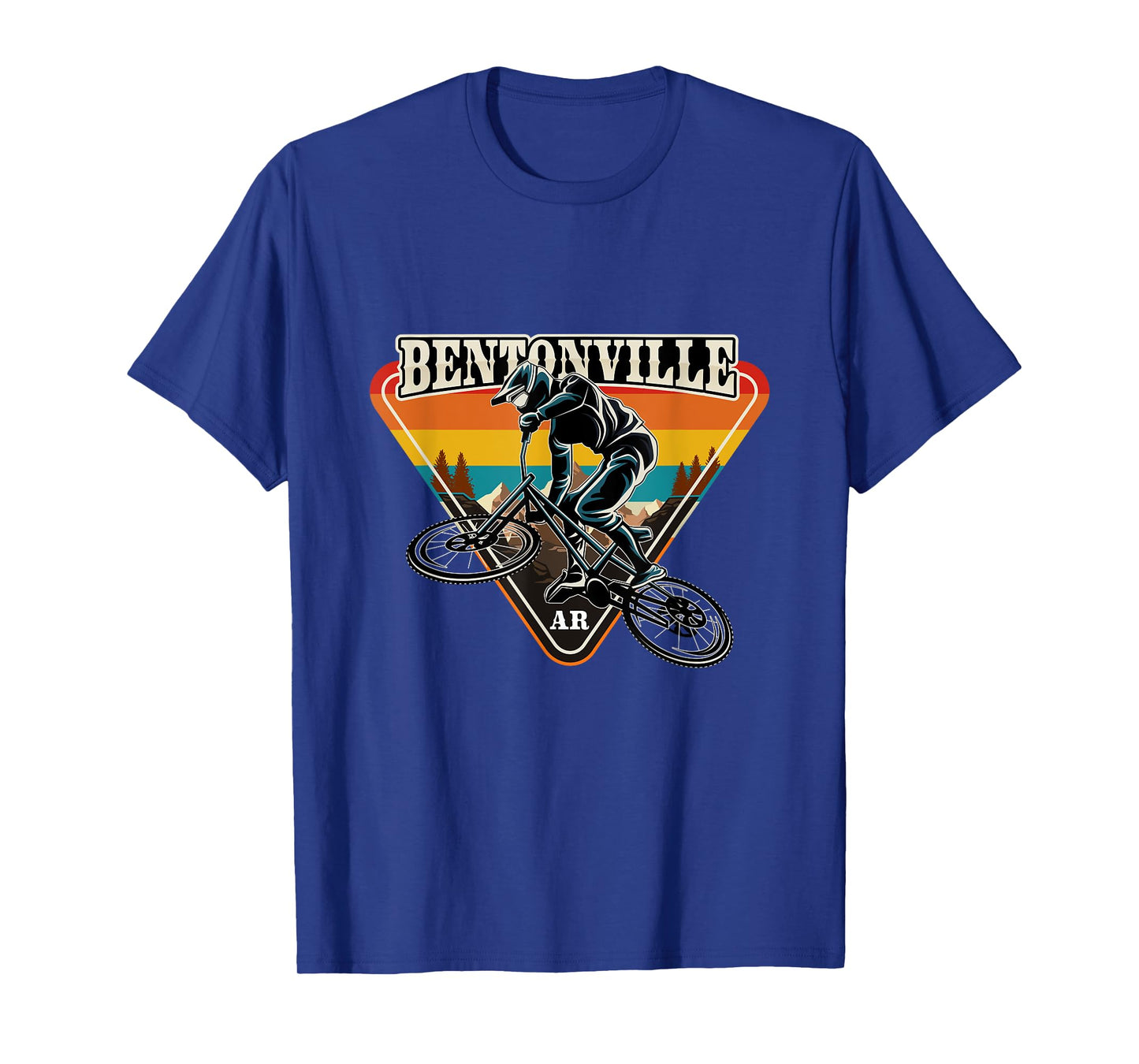 Bentonville Arkansas Mountain Bike Cycling Adventure Sport T-Shirt