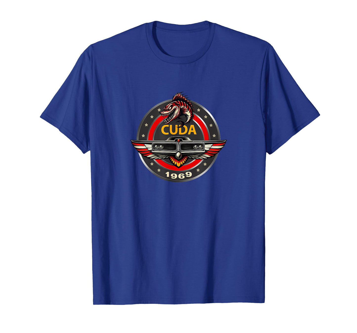 VINTAGE 1969 CUDA BADGE EMBLEM CLASSIC AMERICAN MUSCLE CAR T-Shirt