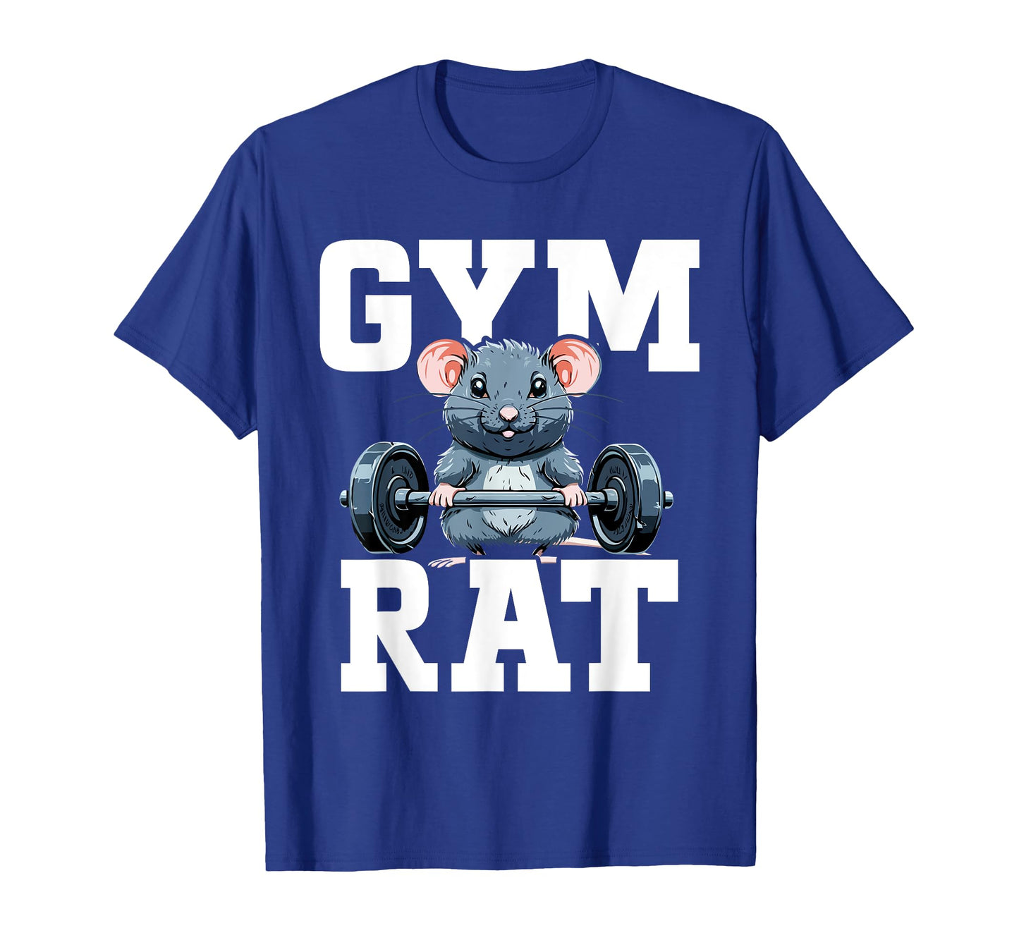 Funny Sport Gym Rat Fitness Bodybuilding T-Shirt