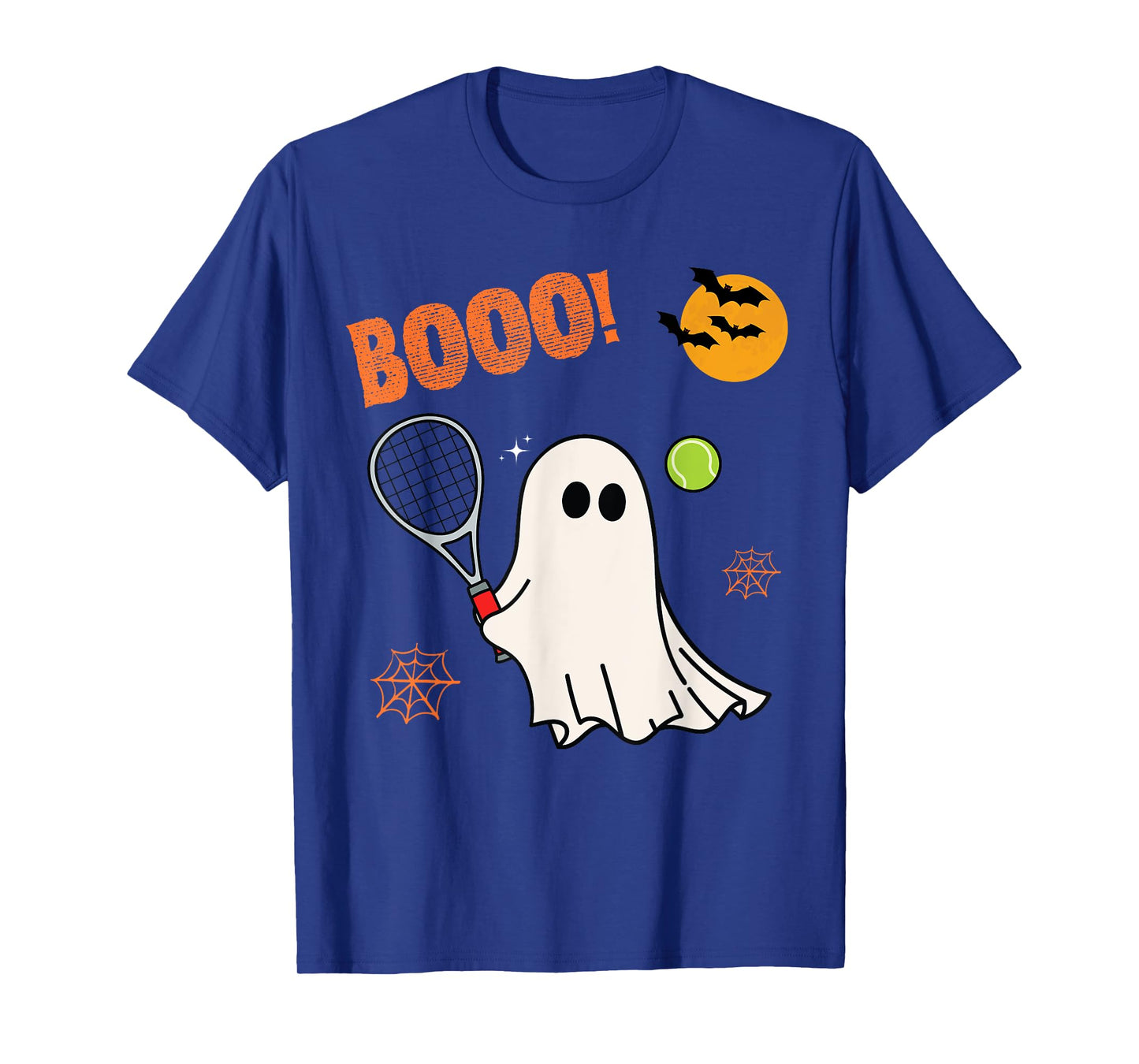 Vintage Halloween Skeleton Tennis Funny Spooky Costume T-Shirt