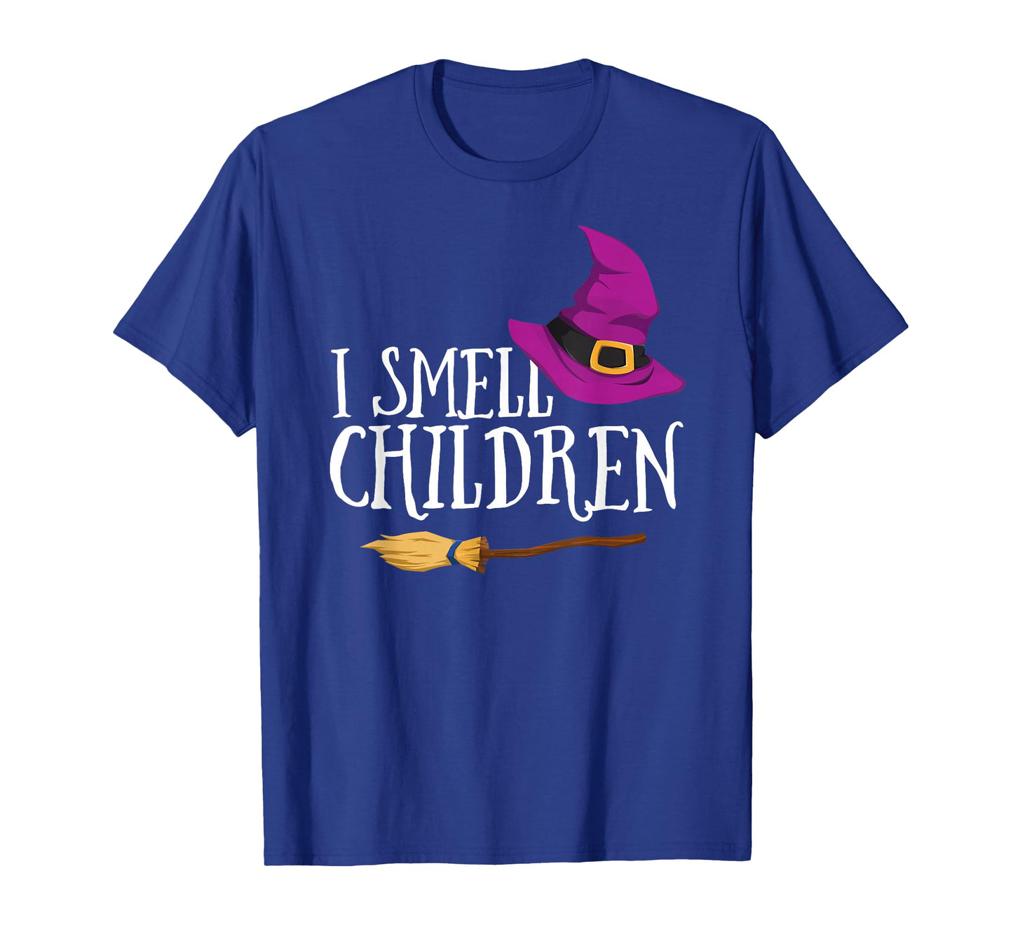 I Smell Children Teacher Halloween Witch Fall Easy Costume T-Shirt