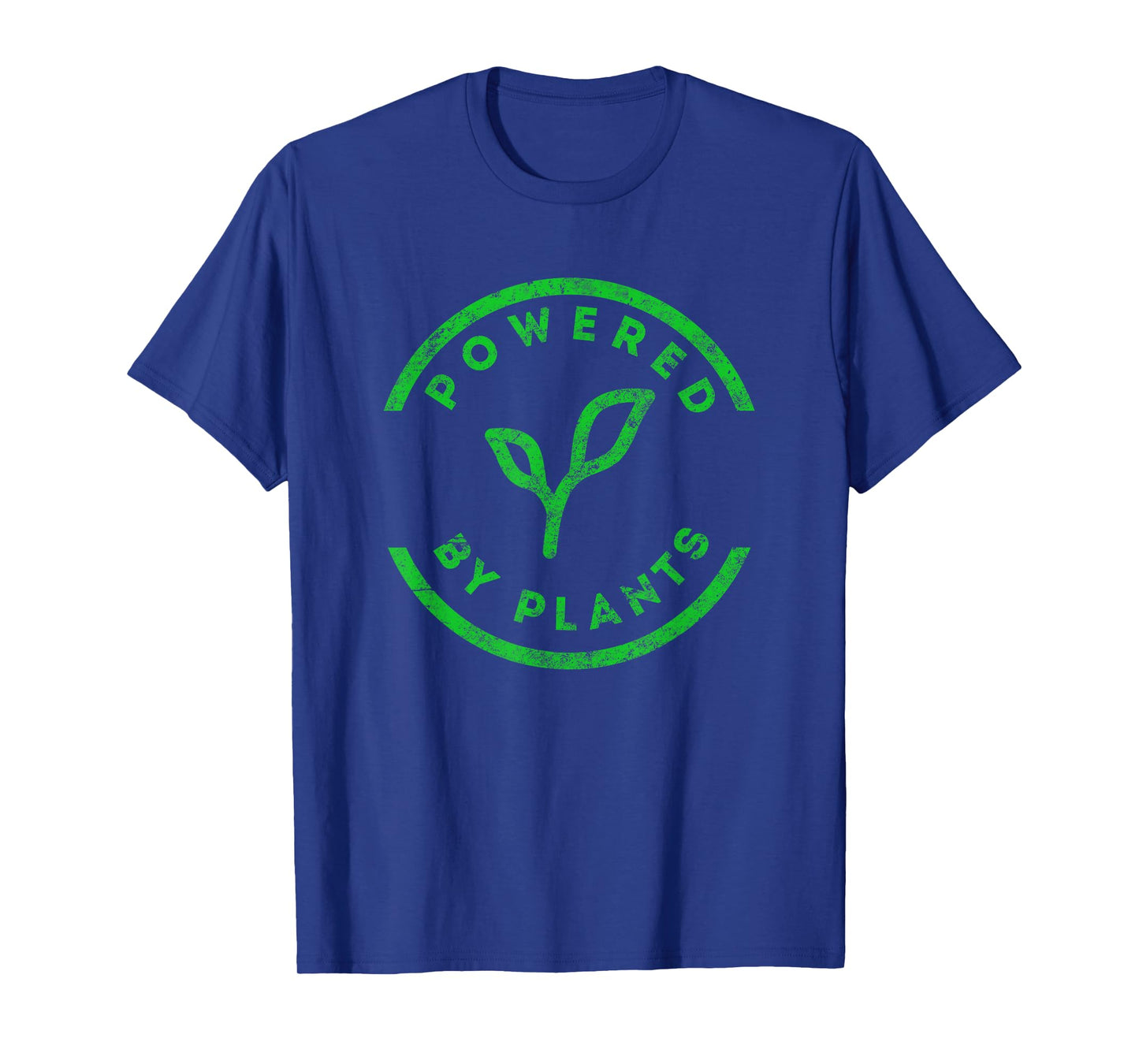 Powered By Plants T-Shirt Vegan Workout Shirt T-Shirt