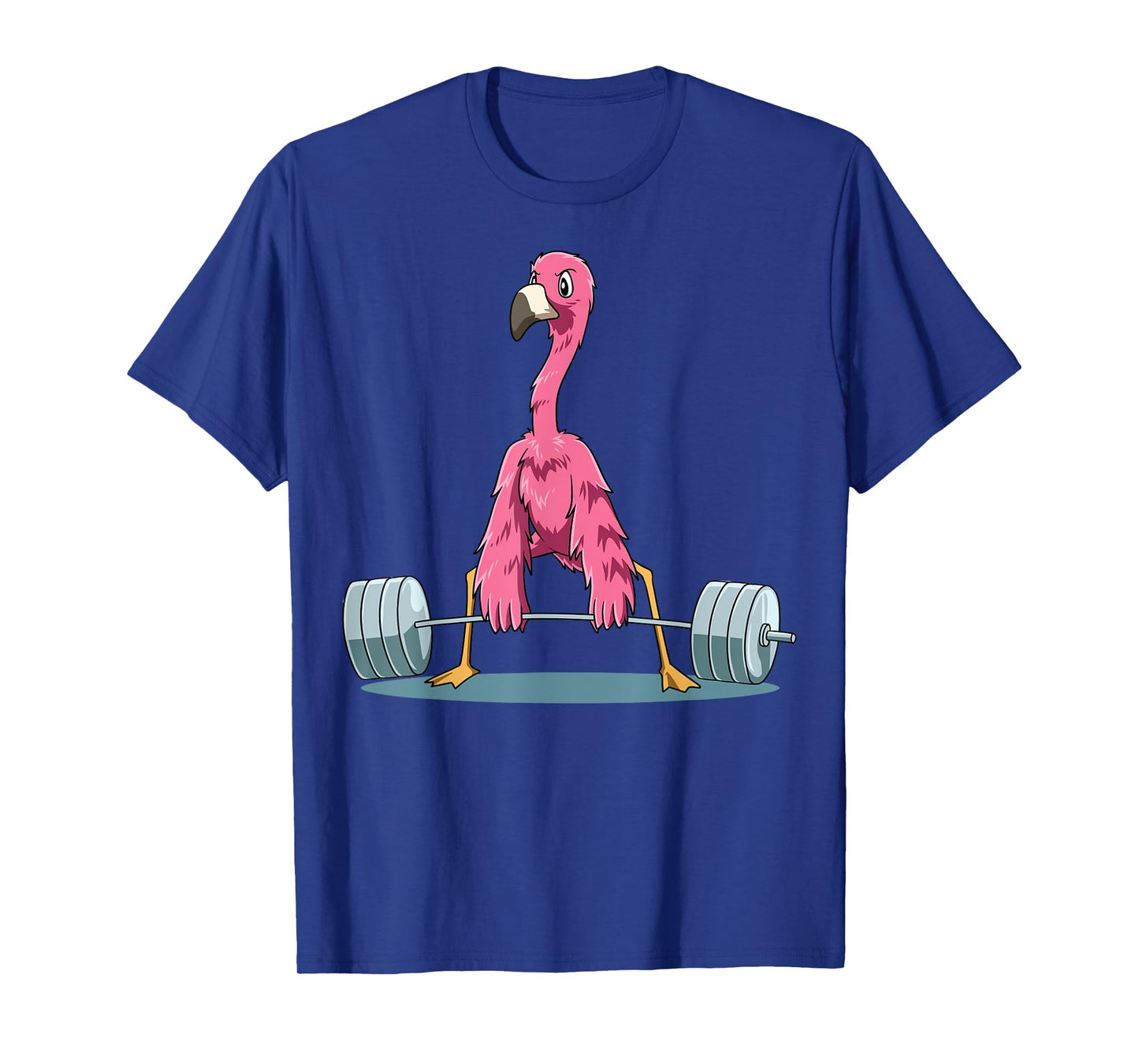 Weightlifting Flamingo Deadlifting Flamingo Powerlifting Gym T-Shirt
