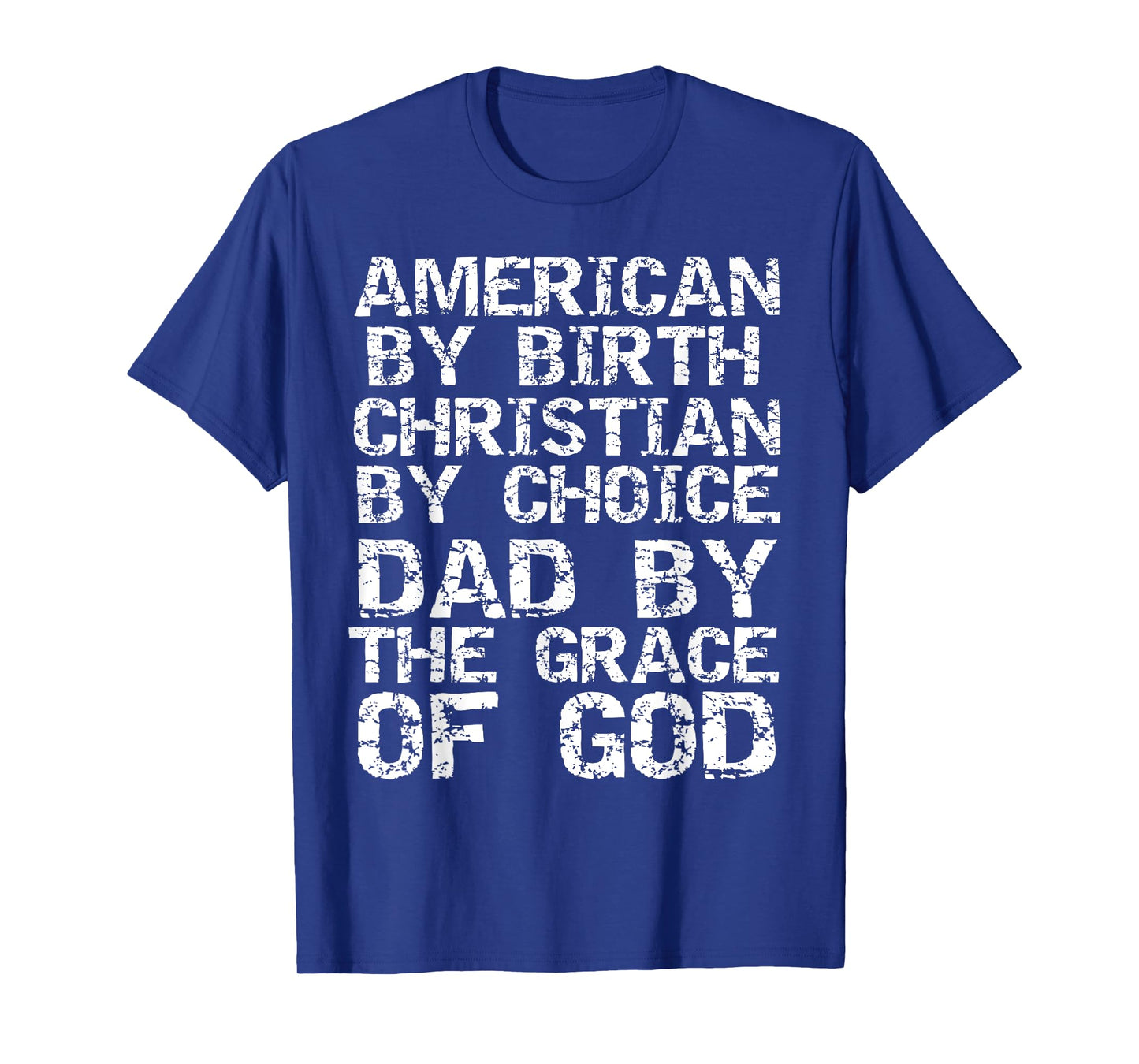 Christian Father's Day Gift for Men from Son Dad Faith Quote T-Shirt