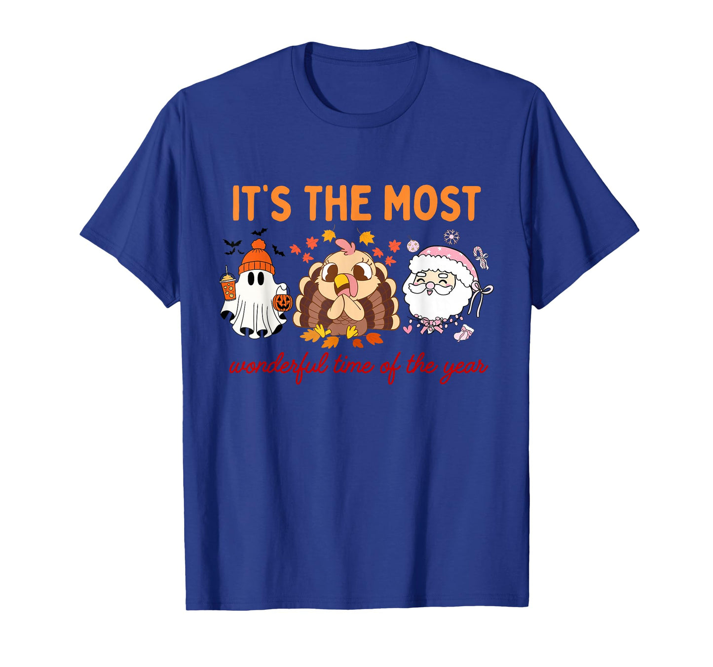 It's The Most Wonderful Time of The Year HalloThanksMas T-Shirt