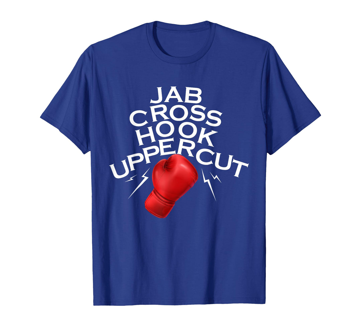 Jab Cross Hook Uppercut Boxer Funny Boxing Training MMA Gym T-Shirt