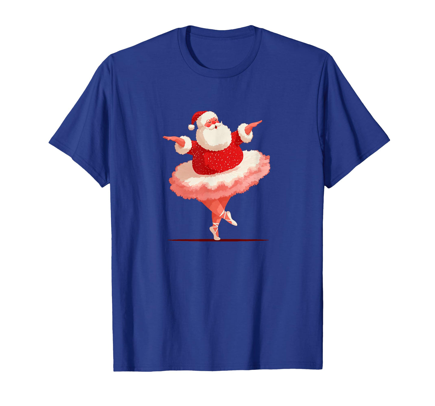 Amazing Ballerina Santa Claus Costume for Tutu Lovers T-Shirt