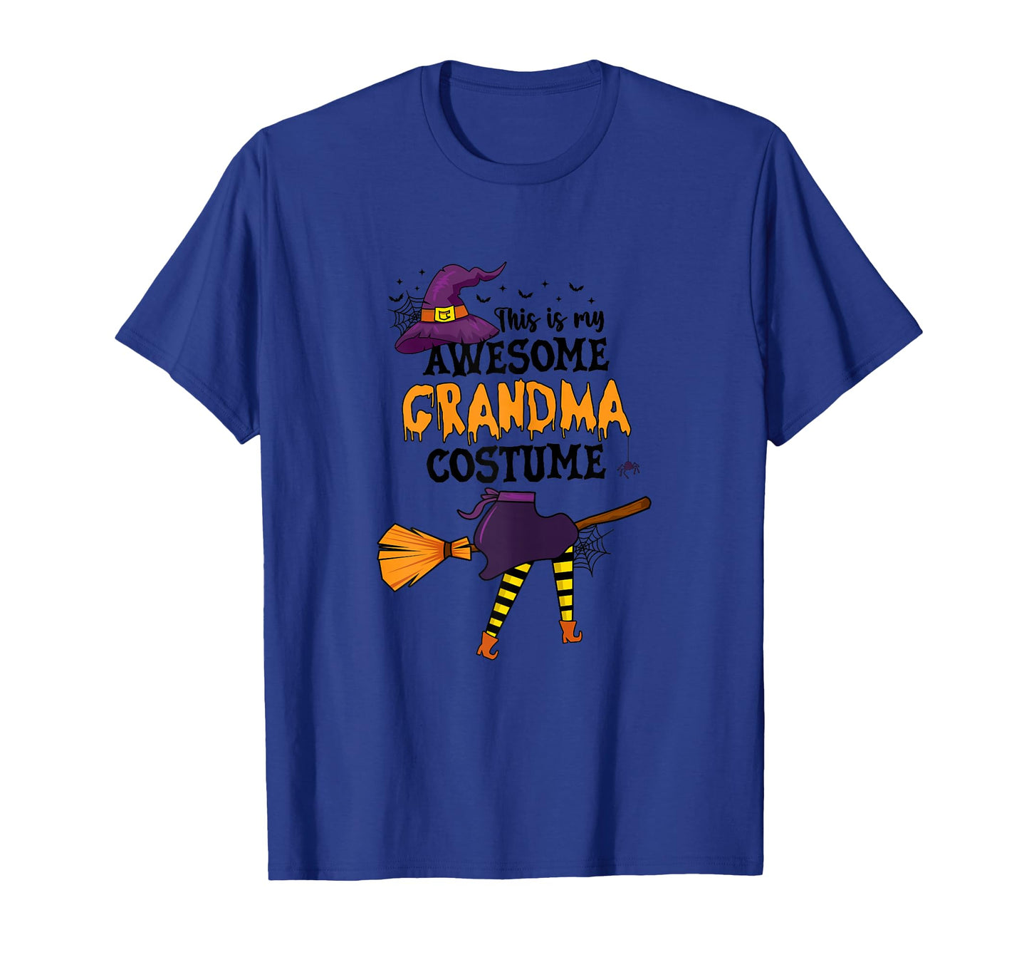 This is My Awesome Grandma Costume Halloween Funny Witch T-Shirt