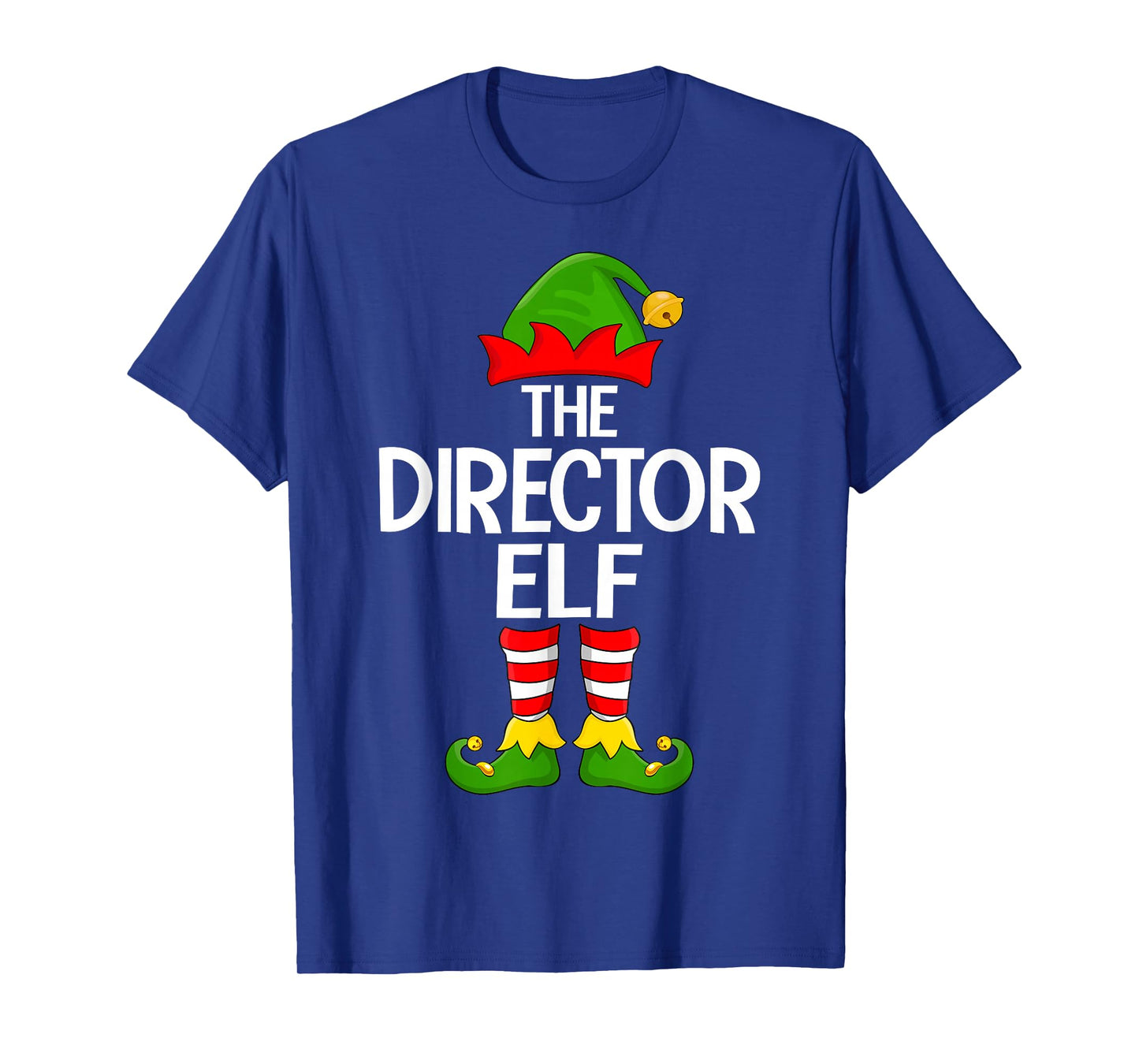 Director Elf Xmas Matching Family Elf Squad Christmas T-Shirt