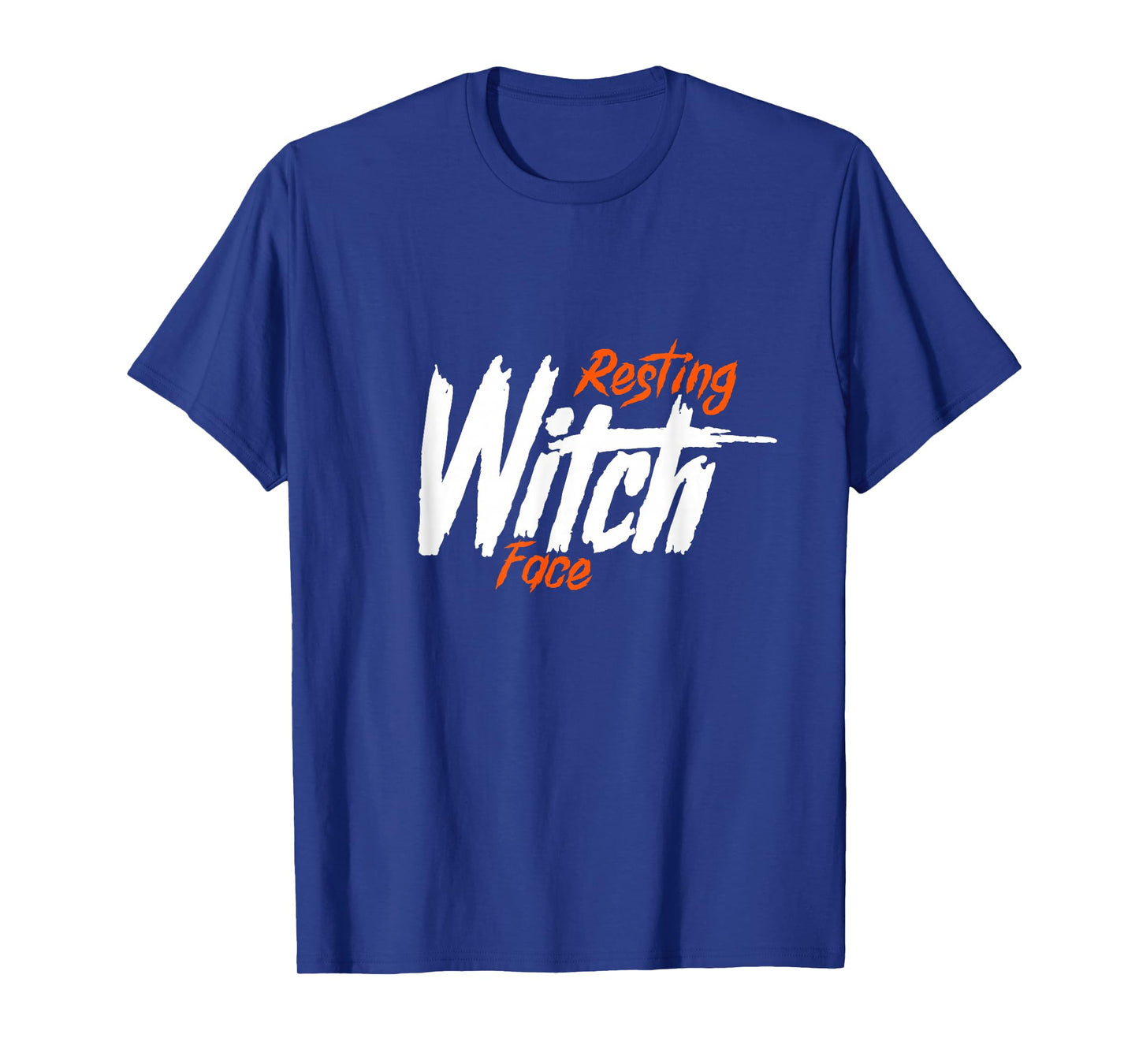 Resting Witch Face Funny Halloween Pun Design T-Shirt