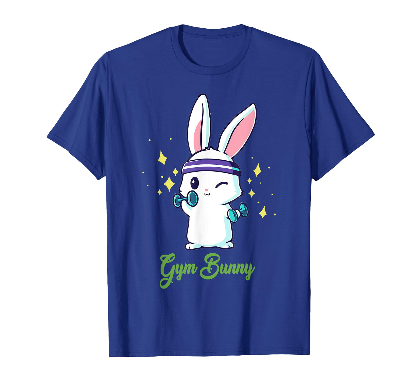 Gym Bunny Unisex Fitness Rabbit Lover Gym Workout T-Shirt T-Shirt
