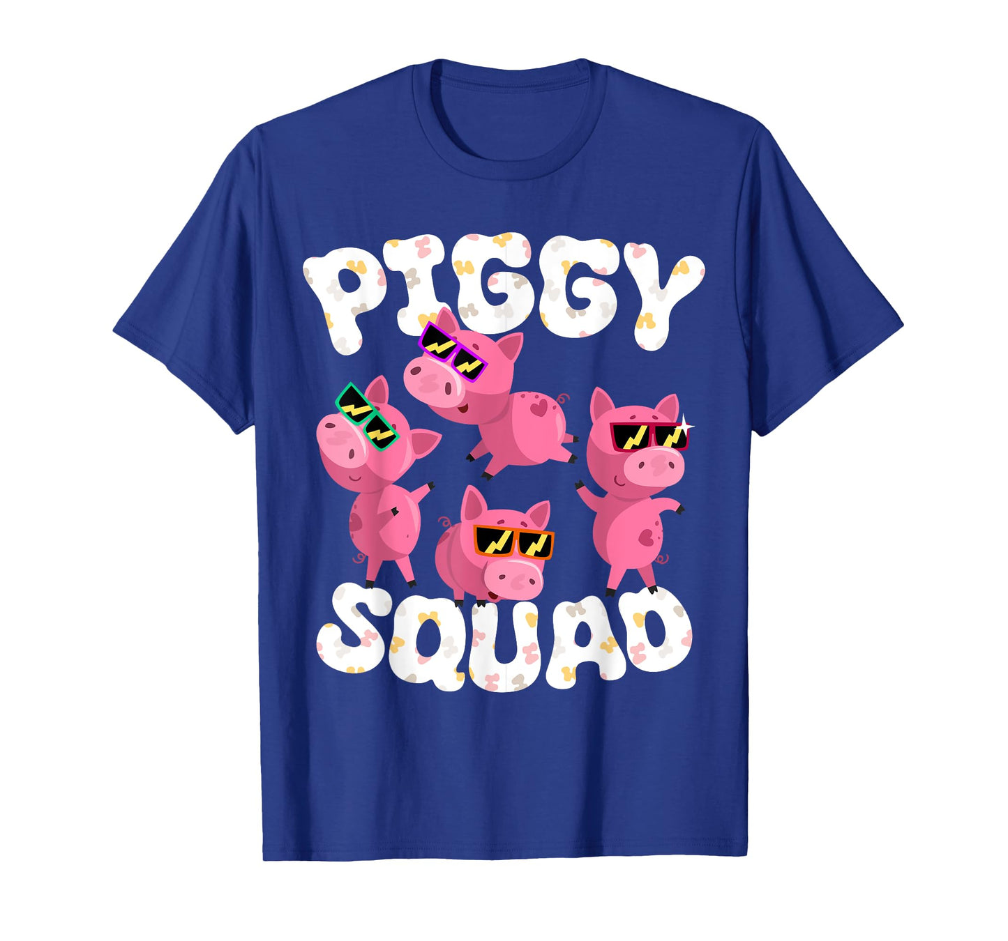 Piggy Squad Pig Farmer Animal Lovers Farming Farm T-Shirt