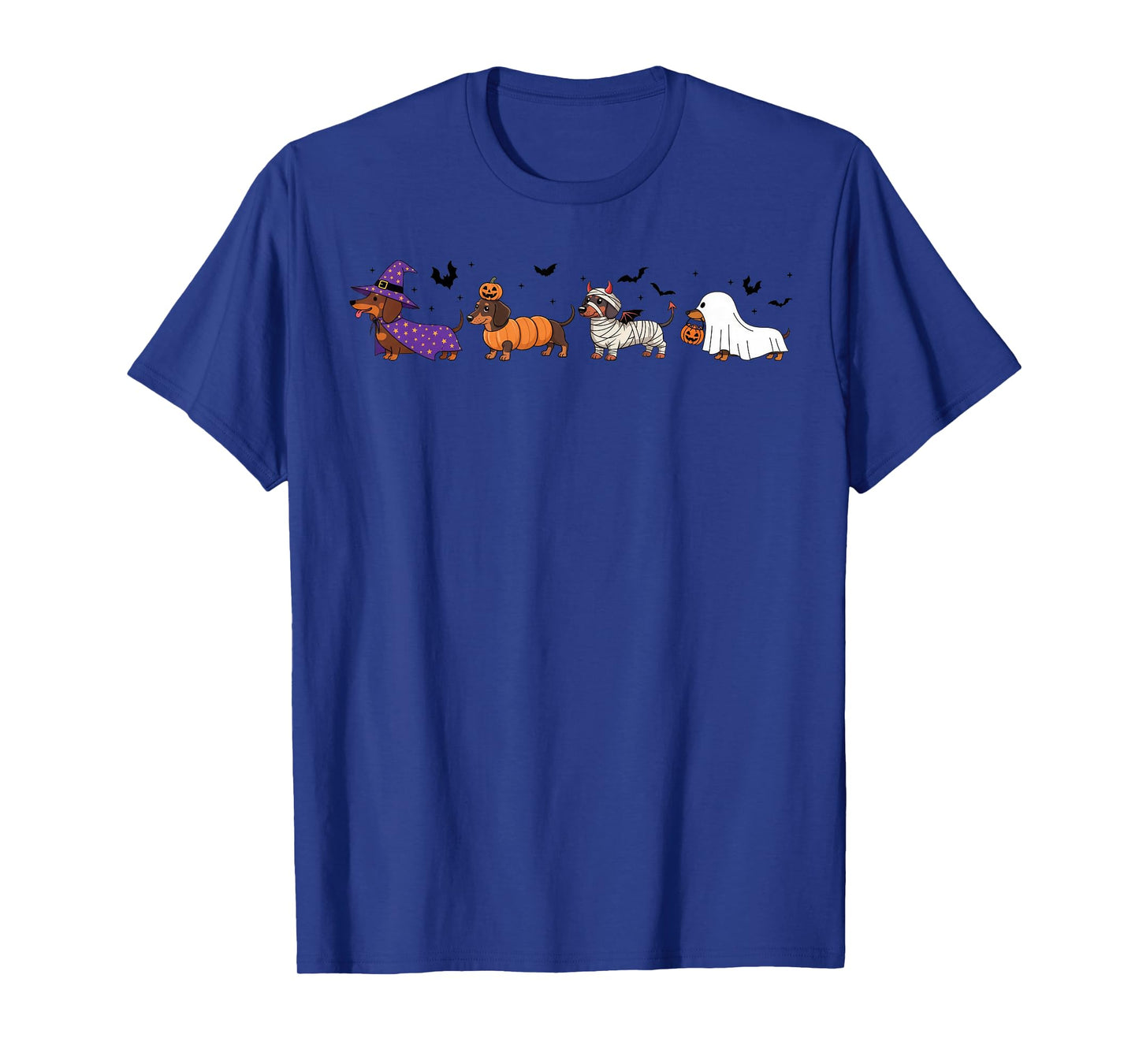 Dachshund Halloween Funny Dog Weiner T-Shirt