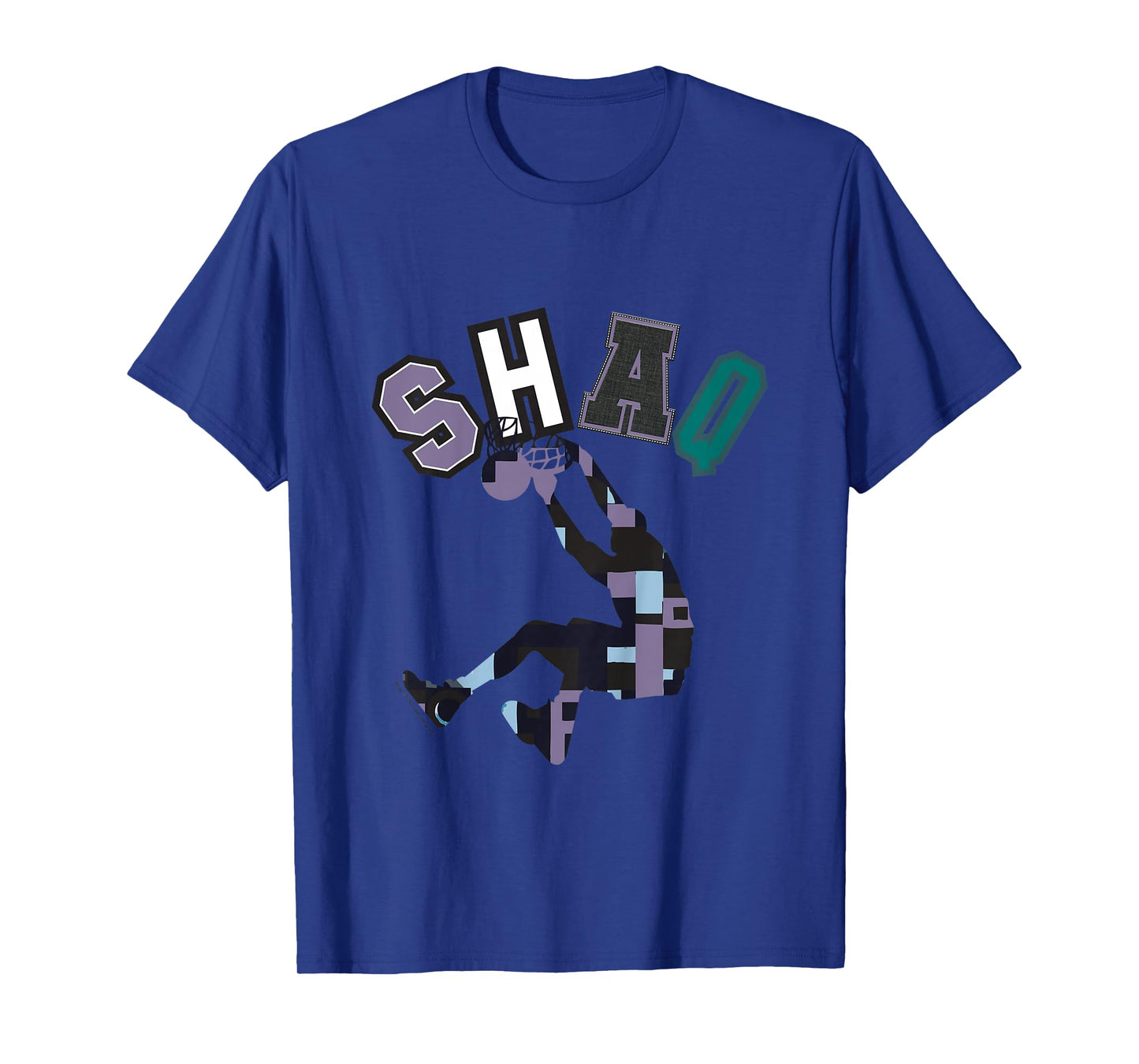 Shaquille O’Neal Kids Retro Vintage Dunk Collage T-Shirt