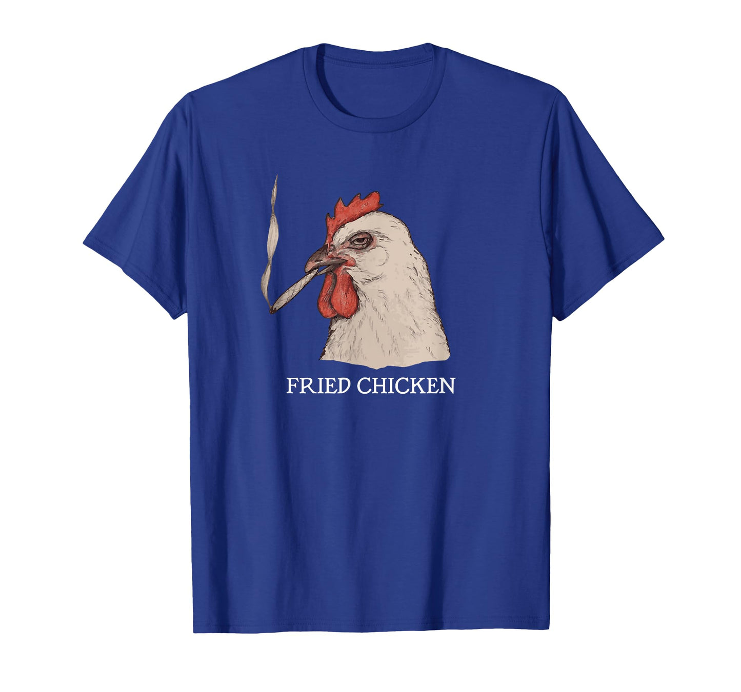 Fried Chicken 420 Smoking Marijuana, Funny Stoner, Weed Meme T-Shirt
