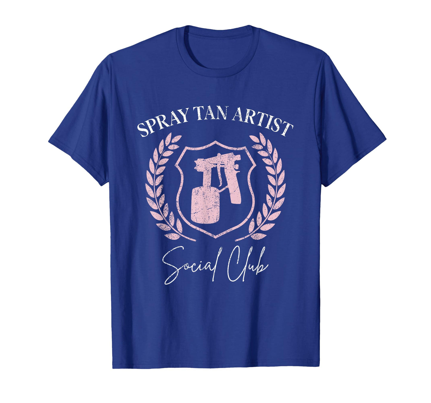 Vintage Spray Tan Artist Social Club Spray Tan Artist T-Shirt