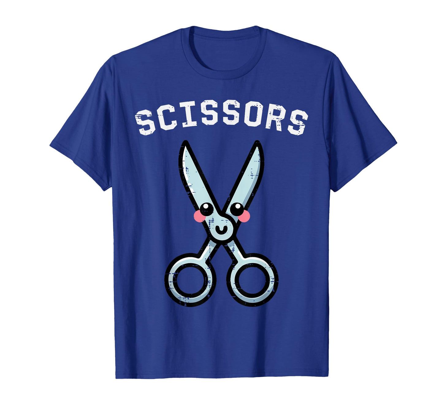 Halloween Scissors Matching Rock Paper Costume Women Men Kid T-Shirt
