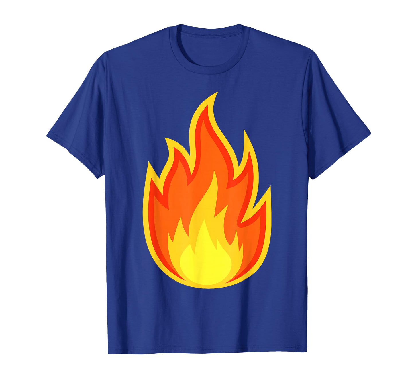 Fire Flame Shirt Adult Kids Men Women Fire Flame Costume T-Shirt