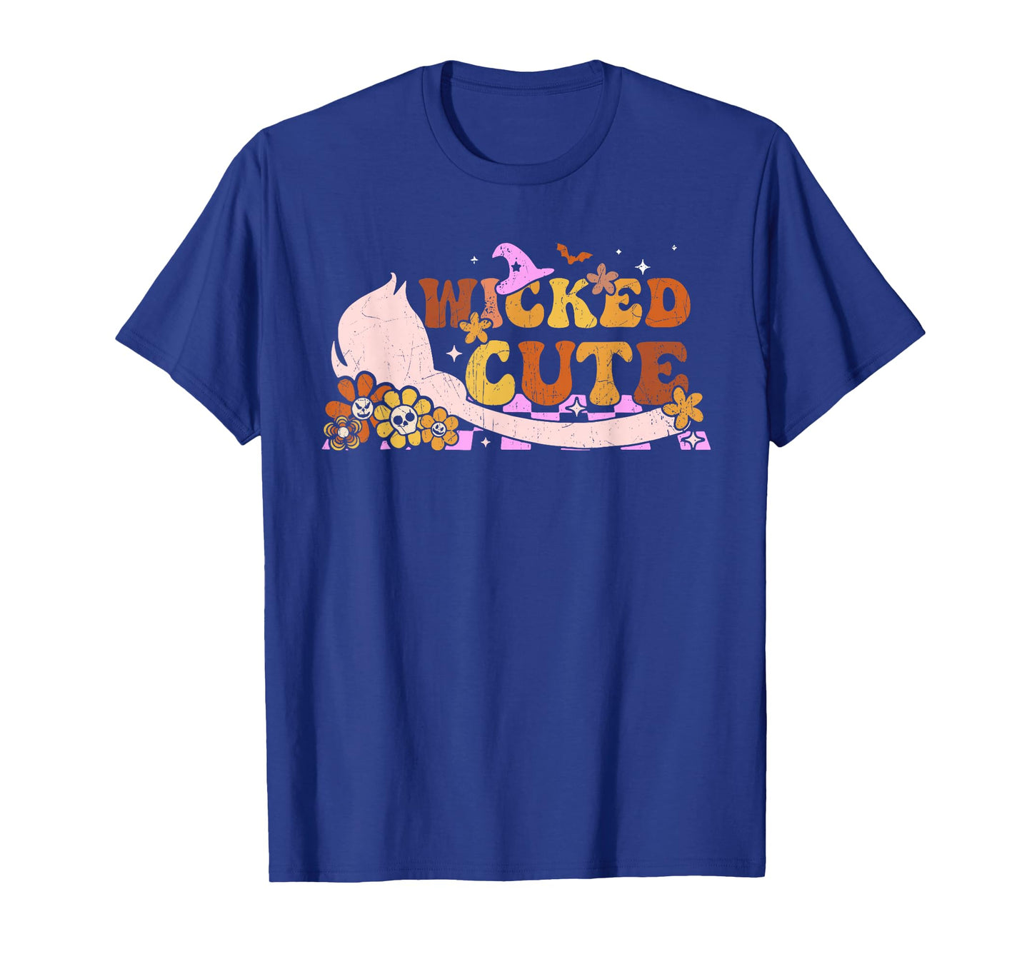 Wicked Cute Halloween Witch Retro Style T-Shirt