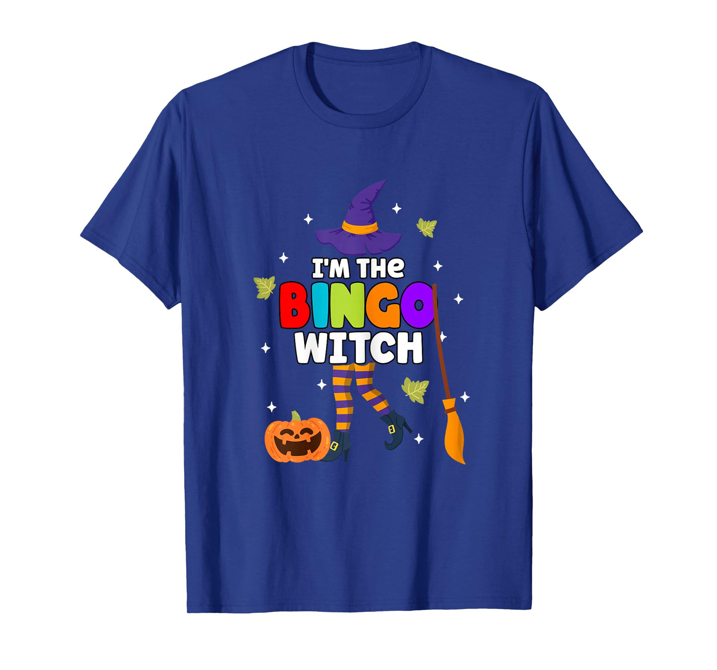 Halloween I'm The Bingo Witch Matching Family T-Shirt