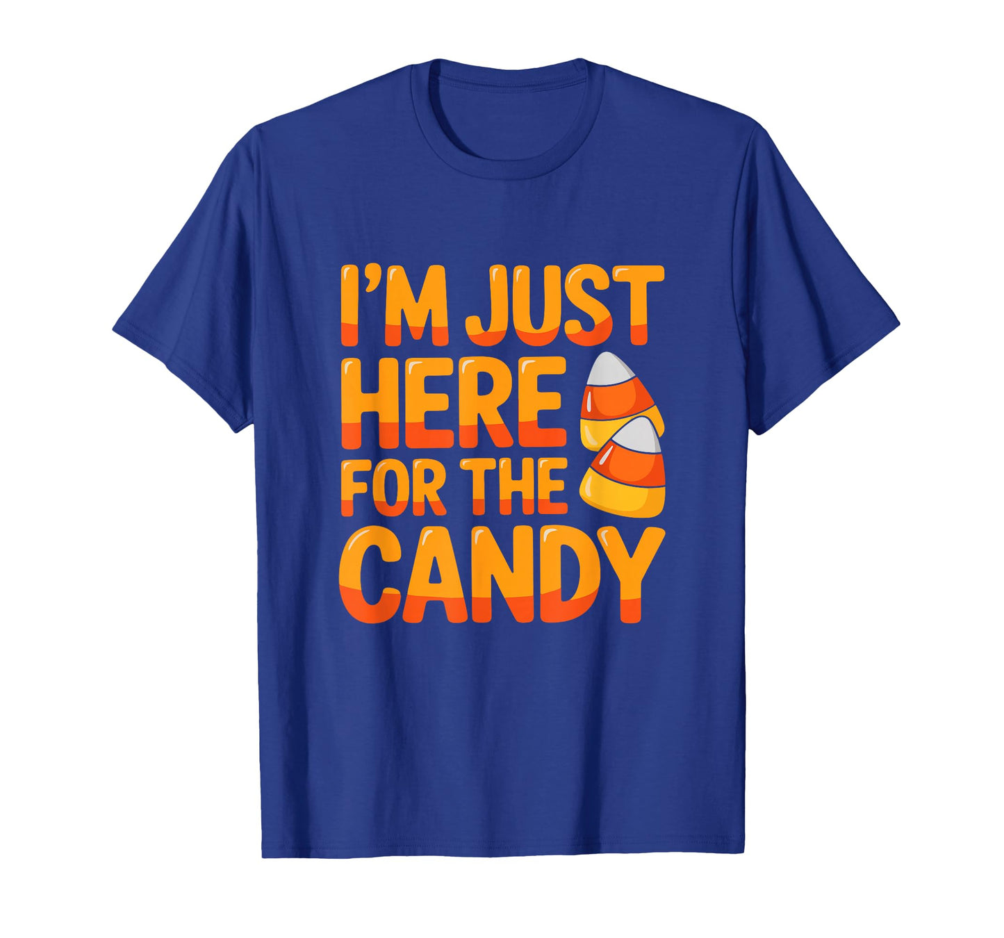 Just Here for Candy Halloween Candy Corns Lover Kids Toddler T-Shirt
