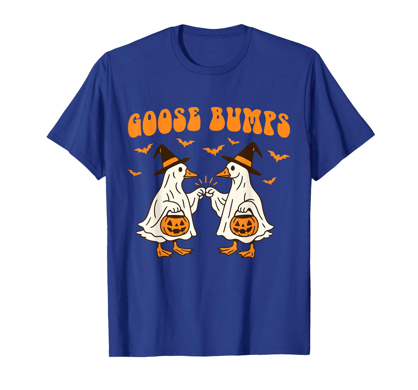 Goose Bumps Funny Halloween Ghost Witch Costume T-Shirt