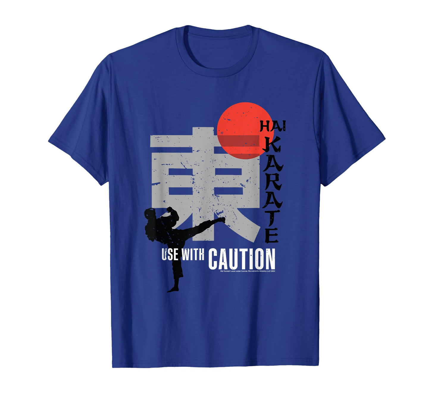 Hai Karate Use With Caution Retro Aftershave T-Shirt