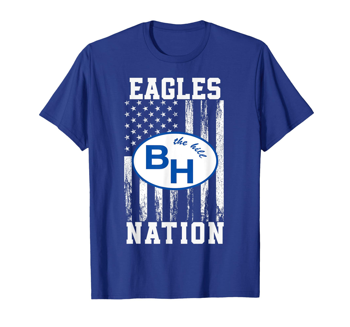 Barbers Hill Eagles Logo Nation HS T-Shirt