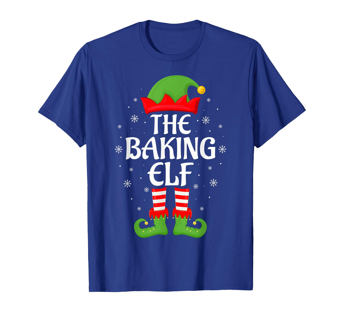 Baking Elf Xmas Family Matching Elf Squad Christmas T-Shirt