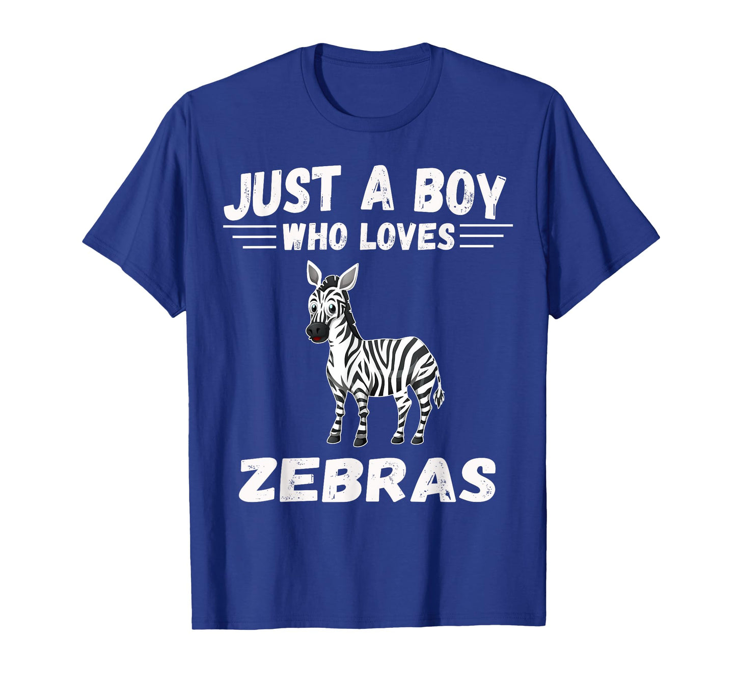 Just A Boy Who Loves Zebras shirt Gifts Zebra Lover T-Shirt