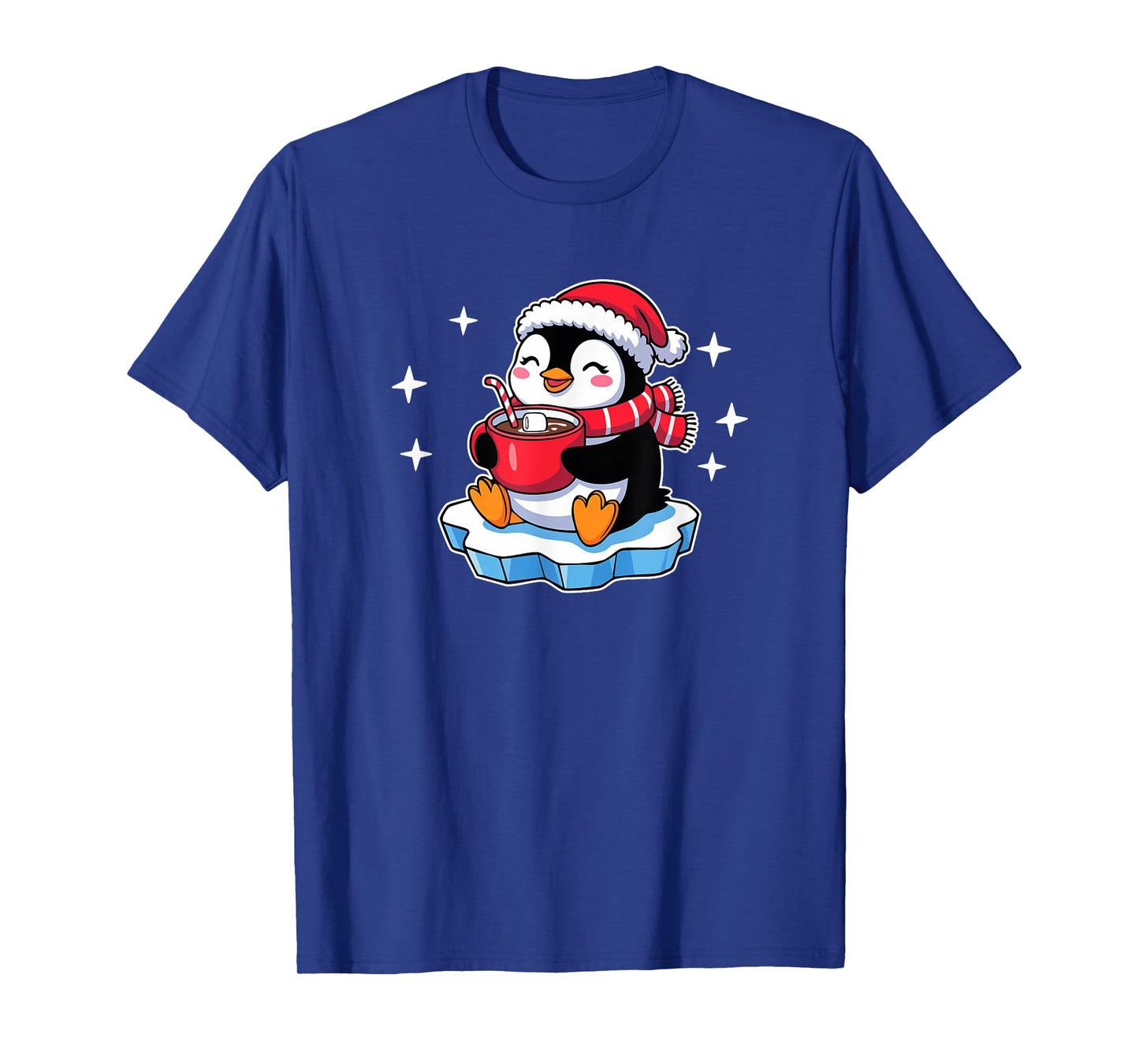 Cute Christmas Penguin Wintertime Holiday T-Shirt