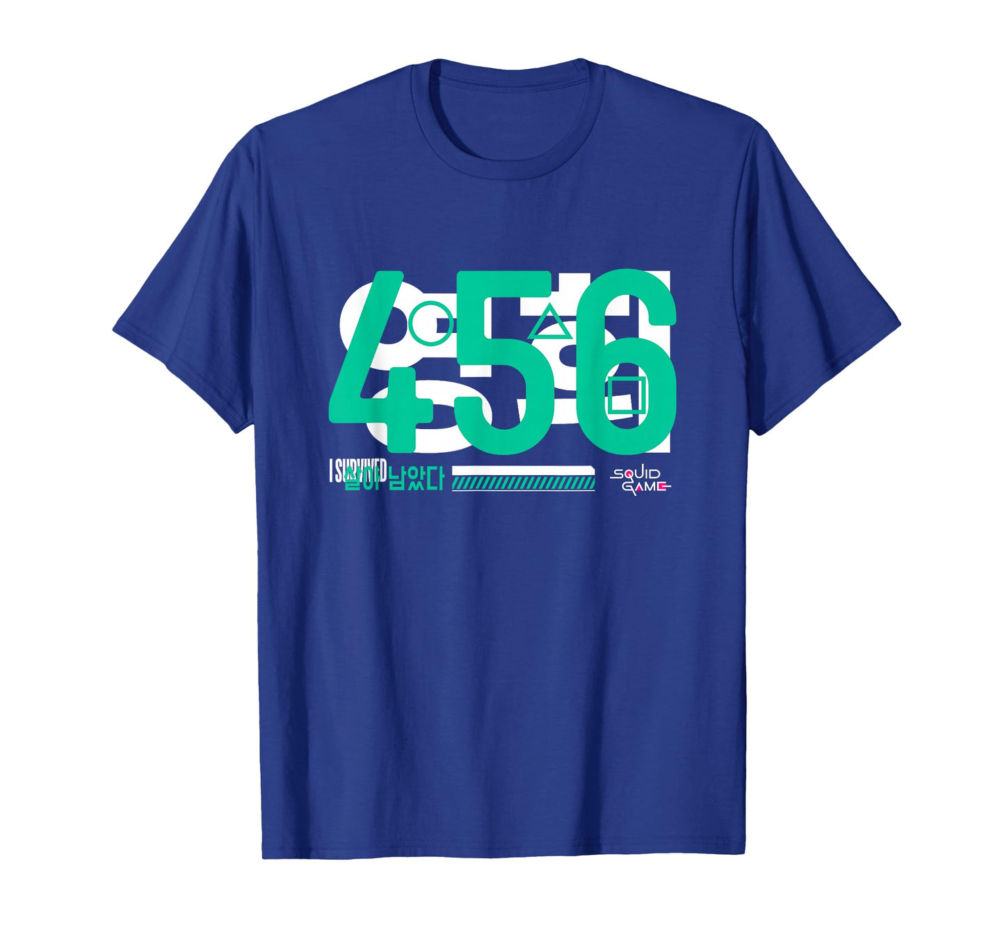 Squid Game 2 Player 456 I Survived Logo T-Shirt